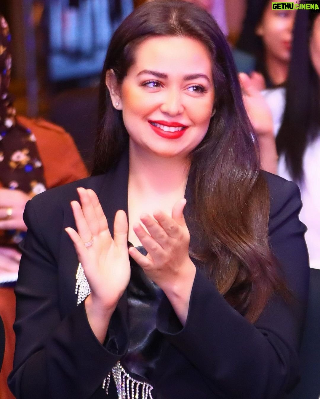 Heba Magdi Instagram - من حفل تكريم معالي وزيرة التضامن الاجتماعي في حضور دكتور اشرف زكي و استاذ احمد عبد العزيز ___________ Photographer @husseintallalphotography