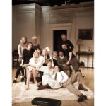 Helen George Instagram - Love Idleness family shot, gonna miss these clowns @menierchocolatefactory