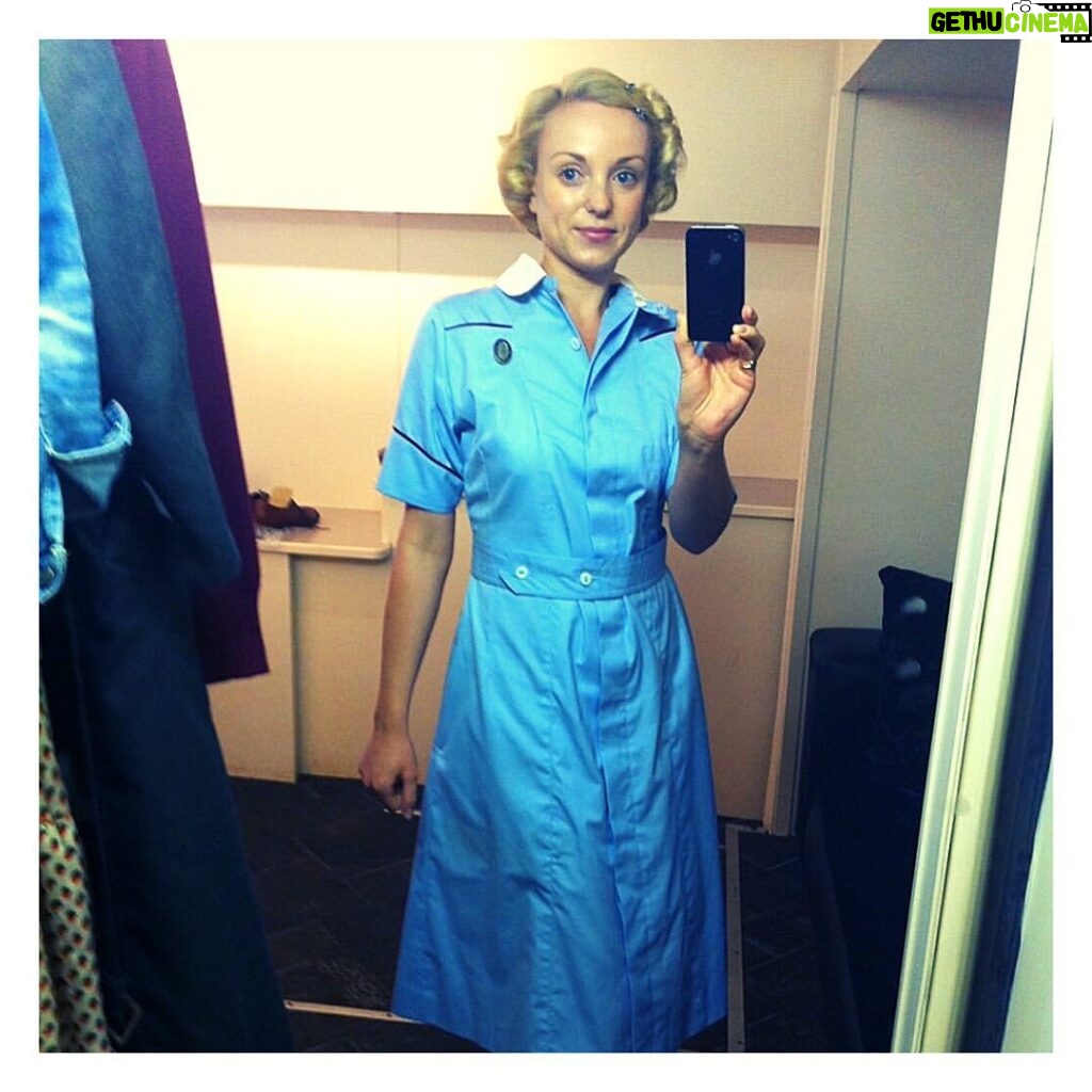 Helen George Instagram - First photo of me as Trixie 10 years ago. How far we have come… Hope you enjoy our latest offering. @callthemidwife.official - - - #CallTheMidwife #TenYears