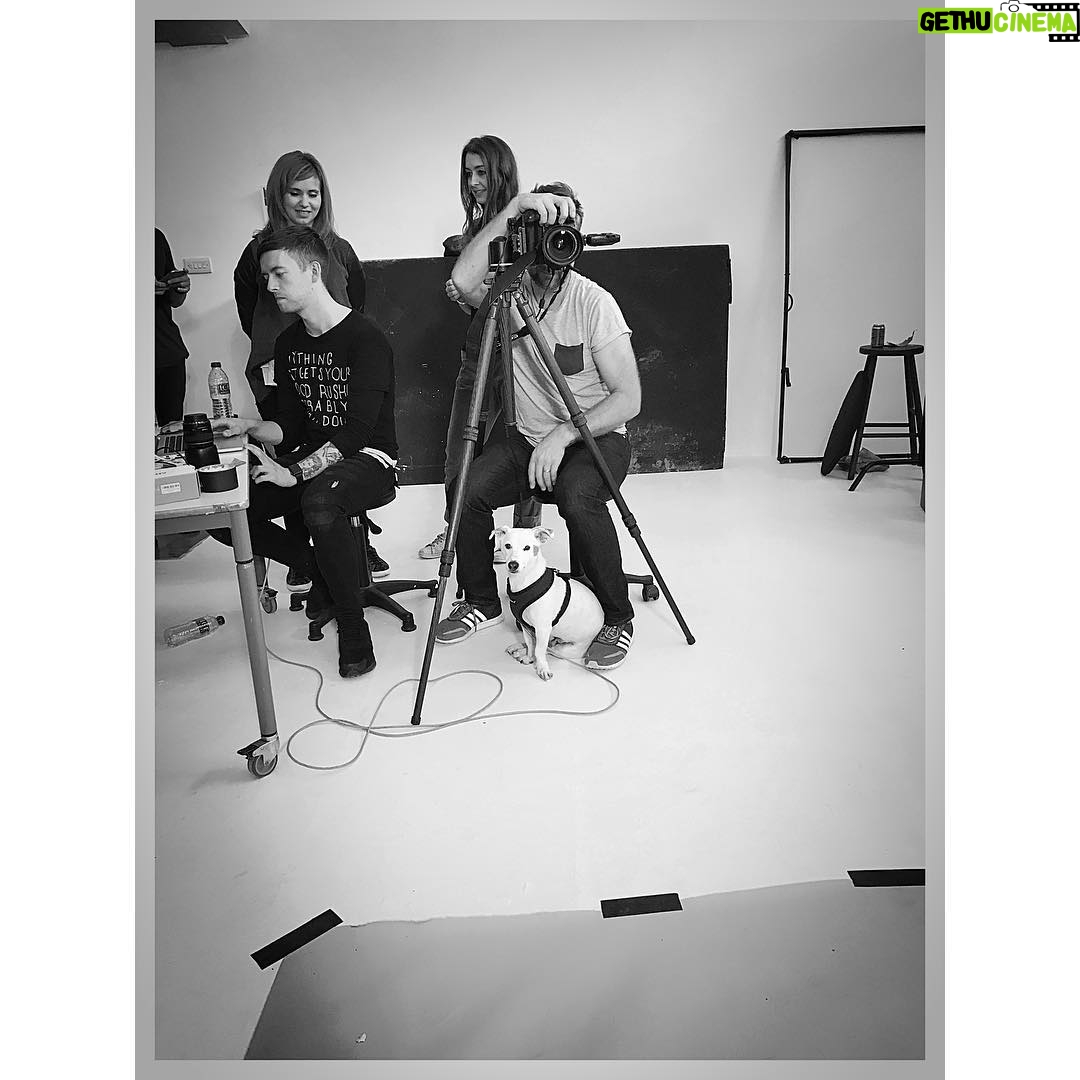 Helen George Instagram - Charlie taking over yet another job
