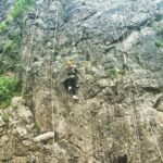 Helen George Instagram - Spot of climbing #cheddargorge