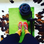 Helen George Instagram – Training after 14 weeks off really hurts