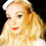 Helen George Instagram - Last week's nurse face #strictly