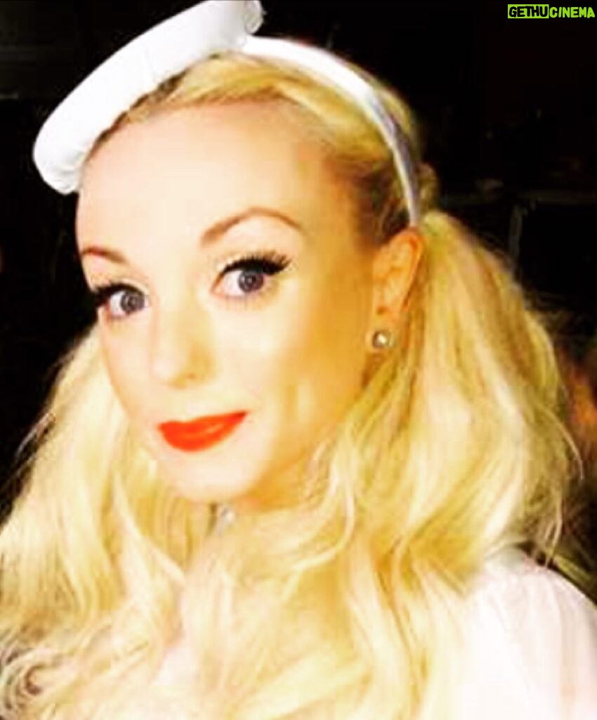 Helen George Instagram - Last week's nurse face #strictly
