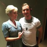 Helen George Instagram - Solidarity in the #callthemidwife camp. James our props standby wearing his like a champ 👆