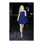 Helen George Instagram - My favourite party @radiotimes, ta for all the champagne and letting me eat my own face. Dress: @isabellkristensenofficial💙