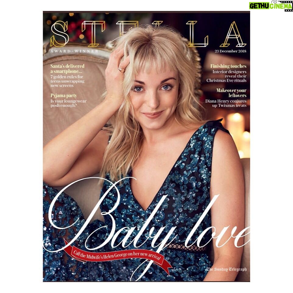 Helen George Instagram - Thanks @stella_telegraph for the cover and chat, ‘‘twas a treat ✨✨