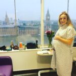 Helen George Instagram – This was me just over a year ago, gowned up and showing off my bump in Big Ben’s gaze. The day before we had been out walking the dog when I had the feeling of my blood literally boiling, and an itchiness all over my body even in my ears and in my eyes. I had scratched myself so much that my shellac nail varnish had chipped and I was black and blue from bruising. I knew that ICP ran in my family, I knew I had a 50/50 chance of having it during my pregnancy. Luckily I was able to call @icpsupport on a Sunday and the magnificent Jenny Chambers talked me through exactly what I should do, “go to the hospital NOW and get your bloods checked”. I tried to brush her off, we had a roast chicken in the oven which I REALLY wanted to eat first. But I went, she was right, and within 24 hours Wren was delivered. It wasn’t my “perfect birth” My nail varnish was chipped in all of the photos, my overnight bag was lacking in everything I needed, but Wren was safe, 3 weeks early. Without Jenny’s help our story may have been different. I would love to invite you to my afternoon tea that I’m hosting to raise money for this small, but vital charity. Tickets in bio 💜