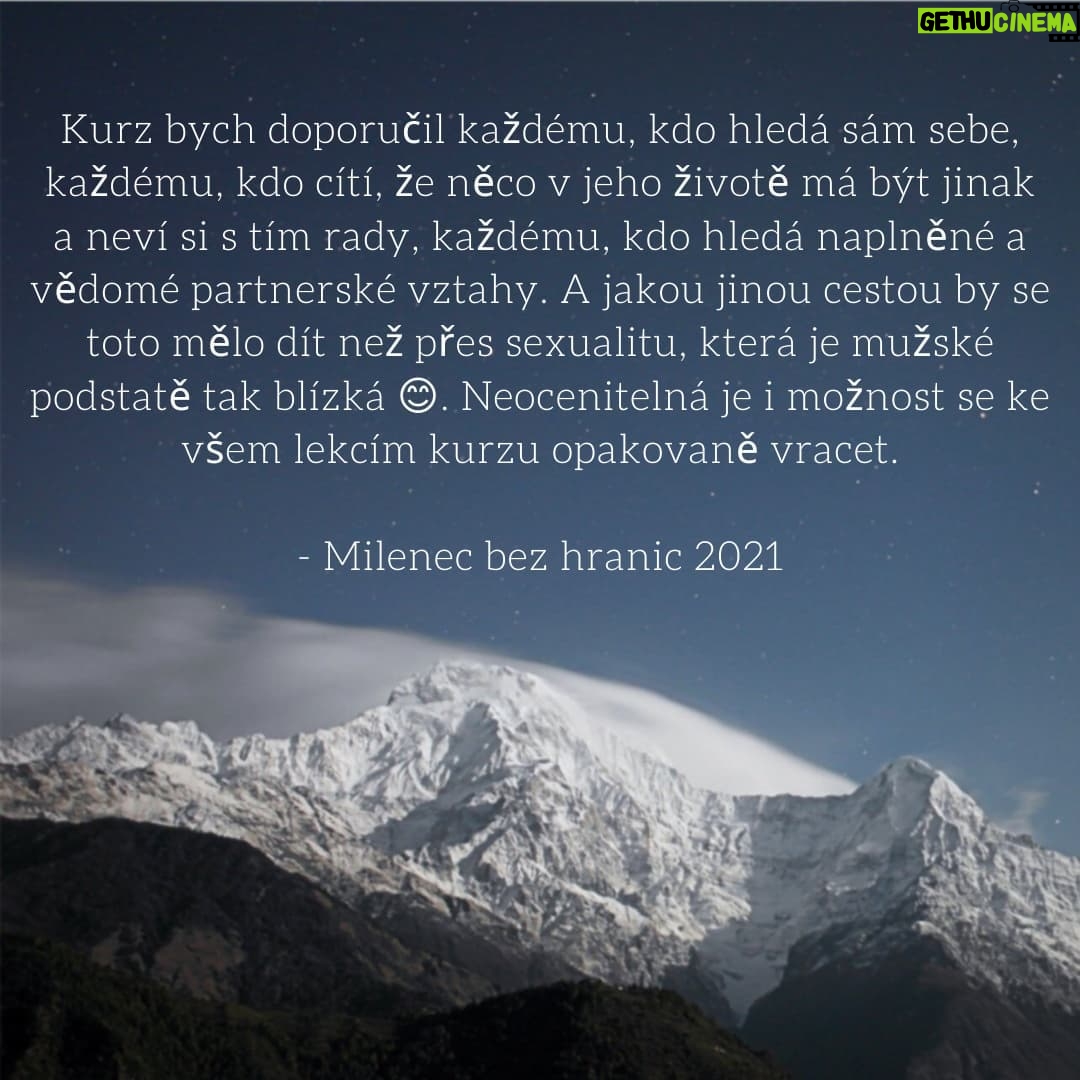 Helena Houdová Instagram - 💥 MILENEC BEZ HRANIC otevren k registraci💥 Online program Milenec bez hranic je pro muže, který chce: 🙏 tvořit svûj svět z podstaty sama sebe 🙏 zahodid masky starých vzorců a limitujícìch programů 🙏 zdokonalit své umění milovat 🙏 osvojit si nové techniky práce s mužskou erekcí 🙏 zažívat multiorgasmické potěšení 🙏 dát svojí partnerce potěšení, lásku a něhu, které ji vnesou do světa nekonečné rozkoše 🙏 cítit svou tvůrčí sílu a atraktivitu 🙏 mít hlubší a vědomé propojení se svým mužstvím 🙏 porozumět ženské sexuální energii a tajemství ženského vzrušení 🙏 porozumět své vlastní sexuální energii a anatomii vzrušení 🙏 být mistrem v oblasti posvátné sexuality 🙏 stát se tvůrcem úspěšných vztahů Tento program je určen pro single muže i ty ve vztahu. V programu bude 7 predtocenych videi a kazdou nedeli po dobu sedmi tydnu se potkame zive. Muzes se ucastnit tak moc nebo malo, jak jen chces, treba i z anonymitou vypnute kamery. Do 24.12.vanocni cena🙏 https://www.helenahoudova.com/milenec-bez-hranic Tesim se na Tebe v bezpecnem a laskyplnem prostoru. A s otevrenym srdcem❤ Helena Planet Earth