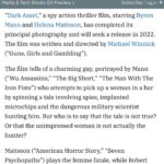 Helena Mattsson Instagram - I’m so excited to be part of this awesome film! I had my butt kicked filming some of the fight stuff but hopefully I kicked some too! 🤪🎬🙏 #DarkAsset #staytuned Los Angeles, California
