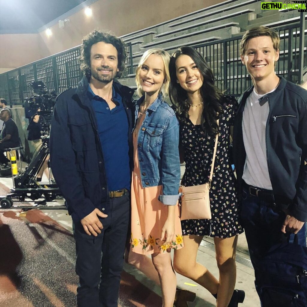 Helena Mattsson Instagram - Fun night of filming, as always, with this handsome gang 🎬 Burbank, California