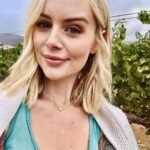 Helena Mattsson Instagram – Early morning filming in the vine country.. 🎬😊🍷