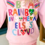 Helena Mattsson Instagram - My girl this morning 💕 “Be a rainbow in someone else’s cloud”