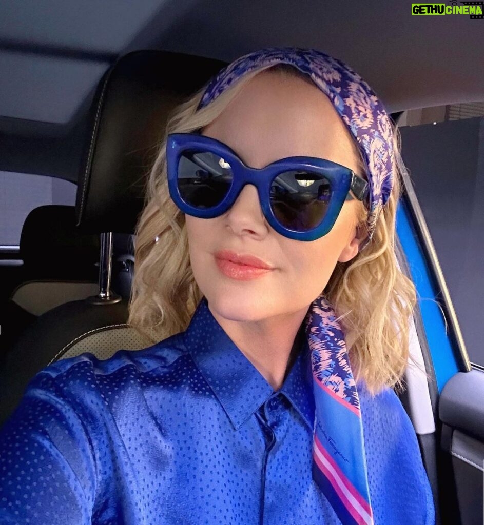 Helena Mattsson Instagram - Playing dress up for a living.. 💙🤪🎬