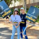Helena Mattsson Instagram - Supporting our union @sagaftra and hoping we reach a fair agreement soon. We can do this!! 💪#sagaftrastrong @kaylaewell