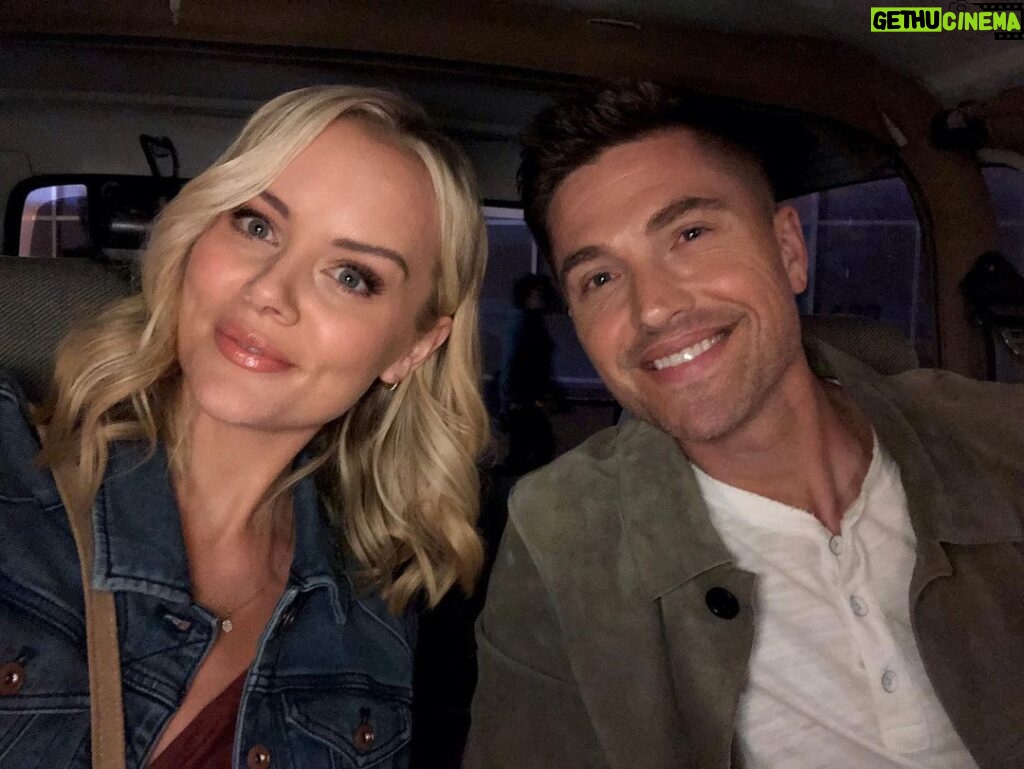 Helena Mattsson Instagram - Such a fun night of filming 🎬@therookieabc Thanks @ebwinter for the stickshift driving lesson 🤪 Los Angeles, California
