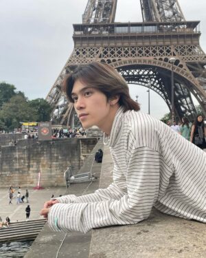 Hendery Instagram - Paris💚