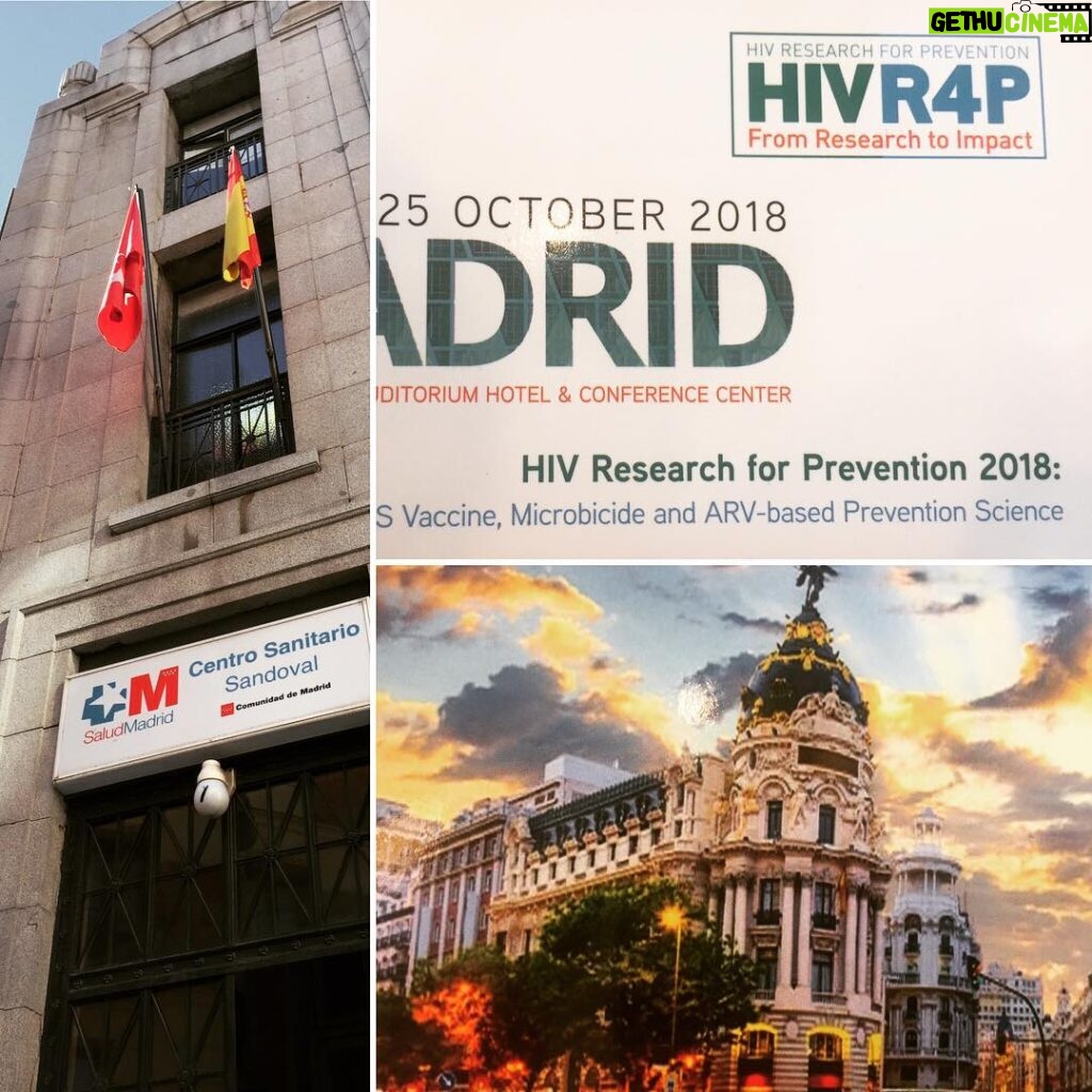 Hendrik Streeck Instagram - Thank you, Madrid! You habe been a great host! #hivr4p2018 Madrid, Spain