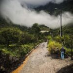 Hendrik Streeck Instagram - 2. Tag: Über die Anden sind wir immer weiter in den Südosten gefahren, immer weiter weg von der Zivilisation, an der letzten Ortschaft Puyo vorbei bis wir nach 5 Stunden das Ende der Schotterstraße erreicht haben. Zwischendurch kurze Schaukelpause über dem Regenwald. 😊Von dort ging es nur noch mit dem Boot 🚣 in den Dschungel weiter…