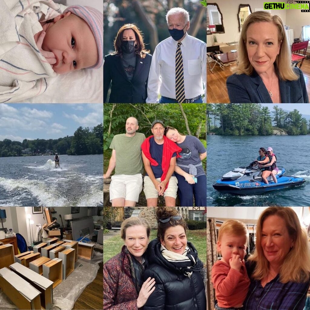 Henny Russell Instagram - Top 9 of 2021. SO hard to choose only 9!!! 1) Niece born in January! 2) Biden & Harris becoming our POTUS & VP! 3) Shooting Hightown! 4) Weekend with friends at their lake house in NJ! 5) Vacation with old friends in Boone, NC! 6) Weekend with friends at their house on Lake George! 7) Completion (finally!) of the refinishing of a 7-piece vintage bedroom set! 8) Shooting Three Women with this amazing director! 9) Seeing family after 2 years & meeting my new nephew!
