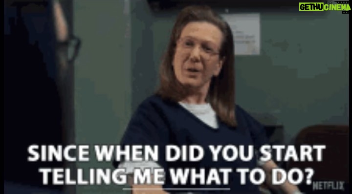 Henny Russell Instagram - I’m a gif! 😂 My nephew sent this to me—thanks, Mark! #oitnb #CarolDenning #bulltrue