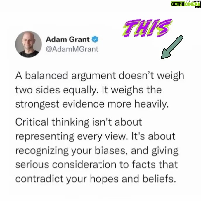 Henny Russell Instagram - I also loved @adamgrant ‘s book, Think Again. So good!