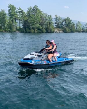 Henny Russell Instagram - First time in a jet ski!  SO FUN!!! ❤️❤️❤️ Thank you @callienoonan