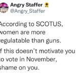 Henny Russell Instagram – Next they’re going after contraception and marriage equality. Don’t despair—hold the House, add 2 seats to the Senate, end the filibuster, codify Wroe, fix SCOTUS—we have to FIGHT BACK! The best thing you can do is VOTE and get EVERYONE you know to VOTE!!!