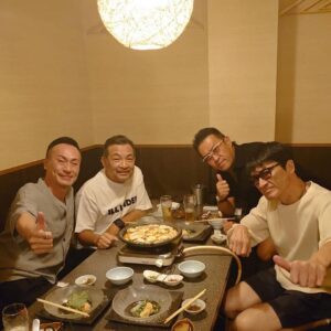 Hideo Nakano Instagram - なにわゆうじに
連れられて
ミナミのふぐ蟹千年に
行って来ました
美味かったです

#instagram #happy 
#enjoy #ふぐ蟹千年 
#osaka #minami
#japan
