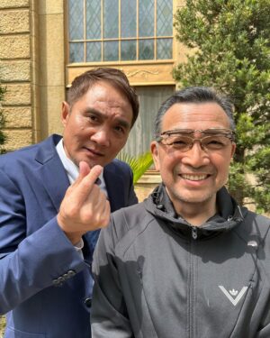 Hideo Nakano Instagram - 竹原慎二さんと撮影してました！

#instagood #enjoy #japan
#Kobe #happy