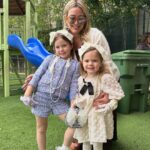 Hilary Duff Instagram - Mission: annual Montessori tea party …… to me and all the moms who made this lit for 98 little nuggets - we destroyed and how tired are you still ??☺️💪 🌸