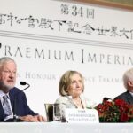 Hillary Clinton Instagram - I was delighted to join the Japan Art Association in Tokyo this week to toast this year’s @PraemiumImperiale Laureates. As the U.S. International Advisor to the Praemium Imperiale, my role is to help nominate the honorees who promote cultural understanding through the arts. This year’s group are all testaments to the power of art to connect people across preconceived boundaries and barriers, even in turbulent times:⁣ ⁣ Vija Celmins, Laureate for Painting⁣ Olafur Eliasson, Laureate for Sculpture⁣ Diébédo Francis Kéré, Laureate for Architecture⁣ Wynton Marsalis, Laureate for Music⁣ Robert Wilson, Laureate for Theatre & Film⁣ ⁣ Congratulations again to all!
