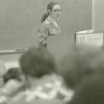 Hillary Clinton Instagram - My recent return to teaching—as a newly minted professor at @Columbia.SIPA on global policy solutions—has me reflecting on my first time around as a professor. It was nearly 50 years ago at the University of Arkansas Law School in Fayetteville. I taught criminal law and criminal procedure and founded the university's legal aid clinic, which still operates to this day. I loved my time there and am thrilled to be back in the classroom. Excited for the semester at @Columbia.SIPA and for the work ahead with @ColumbiaIGP!⁣ ⁣ Photos courtesy of Special Collections, University of Arkansas Libraries, Fayetteville⁣
