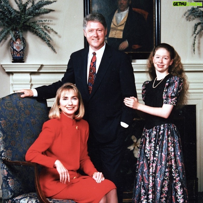 Hillary Clinton Instagram - Family portrait, summer 1991. #tbt Photo: William J. Clinton Presidential Library