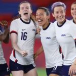 Hillary Clinton Instagram - They've won medals, trophies, AND equal pay. My heroines! Excited to root on our USWNT in this year's World Cup!⁣ ⁣ Photo: Laurence Griffiths, Getty Images Sport