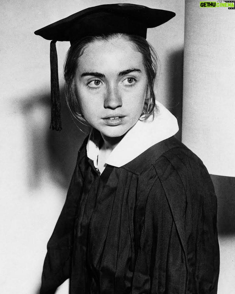 Hillary Clinton Instagram - Happy Commencement Season from this Wellesley '69 graduate! #tbt