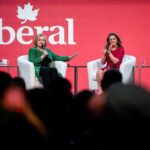 Hillary Clinton Instagram - In Canada, red is my color. Thanks for a wonderful conversation about how to deliver a better future for all, @liberalca!