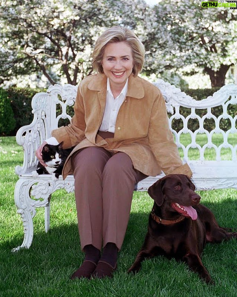 Hillary Clinton Instagram - Happy National Pet Day!⁣ ⁣ Photo: U.S. National Archives