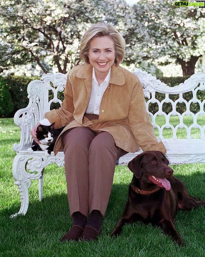 Hillary Clinton Instagram - Happy National Pet Day! Photo: U.S. National Archives