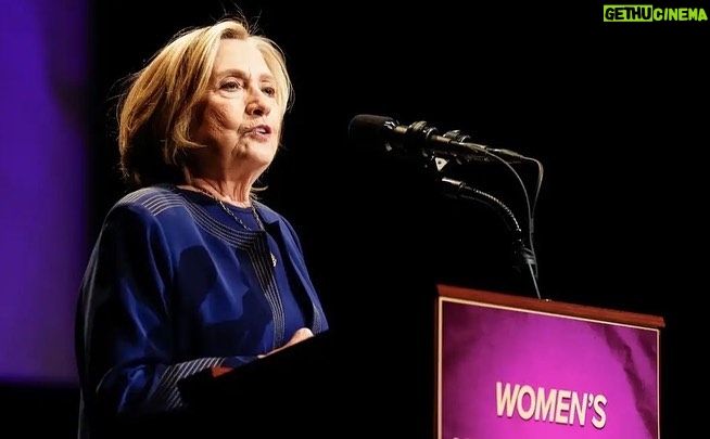 Hillary Clinton Instagram - I know the fight for women’s rights can seem daunting, even overwhelming. If you find yourself tired, or discouraged, or filled with anger—if you find yourself yelling at the television set, or scrolling like a mad person online—remember: we’re not just fighting against these attacks on our rights. We are fighting for a future where everyone has the opportunity to live up to his or her potential. To have access to the care they need. To be able to count on free and fair elections. And to have the freedom to determine their futures. ⁣ ⁣ Thanks to Sen. Menendez for inviting me to New Jersey this Women’s History Month to celebrate the progress we’ve made and mark the challenges we still face. As both our mothers knew, no victory or defeat is permanent. We all have to keep showing up, every day, for the America we want. Photos: Danielle Parhizkaran, NorthJersey.com