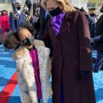 Hillary Clinton Instagram - Two years ago tomorrow, saying hi to @kamalaharris's grand-niece at @joebiden’s inauguration. A good day! #tbt