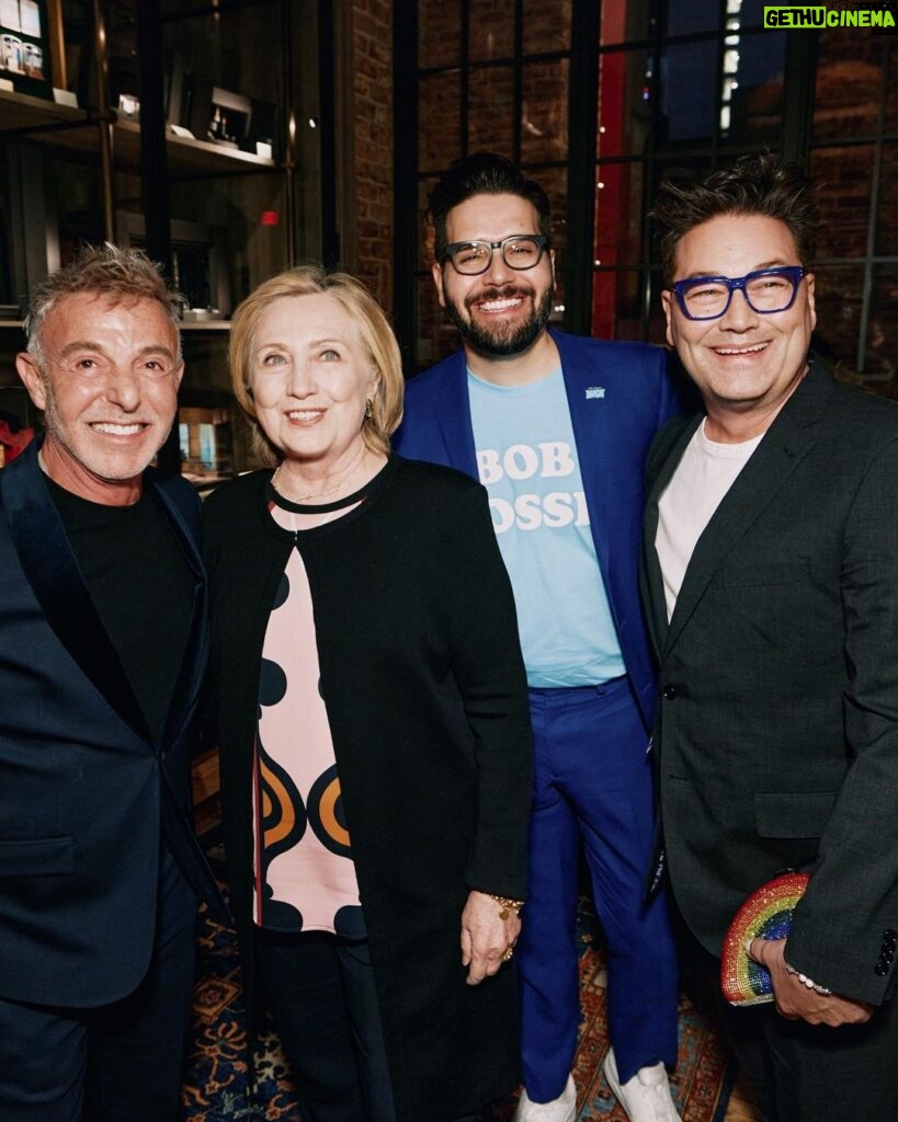 Hillary Clinton Instagram - I loved Bob Fosse’s DANCIN’ on Broadway, a joyous dose of pure entertainment! If you’re in New York, get tickets.⁣ ⁣ Photos: @emiliomadrid & @bruglikas