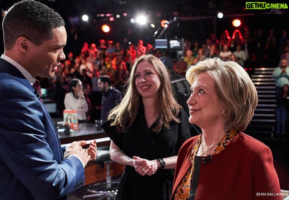 Hillary Clinton Instagram - Can't wait to see—and laugh along with—whatever you do next, @TrevorNoah. Congrats on seven great years at @TheDailyShow!