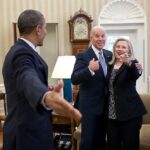 Hillary Clinton Instagram - Happy birthday, @joebiden!⁣ ⁣ Photo: @PeteSouza