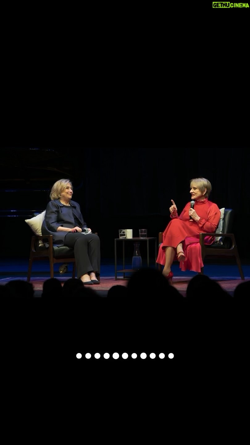 Hillary Clinton Instagram - Sometimes, when the world gets to be too much, you have to sing about it—especially if you’re Patti LuPone. Hear the full performance in the latest episode of You And Me Both.