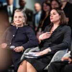 Hillary Clinton Instagram - I'm leaving Munich today with a lot of great memories from @MunSecConf, feeling energized about the global fight for democracy. It's a momentous year, with major elections happening for many of our allies as well as at home. We've got to make the stakes clear to voters around the world: we must choose civil discourse and coexistence over suppression, hatred, and violence. Democracy can be messy and frustrating, but it's endlessly preferable to the alternative. Let's fight for it. Thanks to @USAmbGermany, Amb. Deborah Lipstadt, Prime Minister @ediramaal of Albania, opposition leader @prezident.sveta of Belarus, and more for important conversations yesterday. Photos: ©Amerikahaus–Bavarian Center for Transatlantic Relations and Marc Mueller/MSC