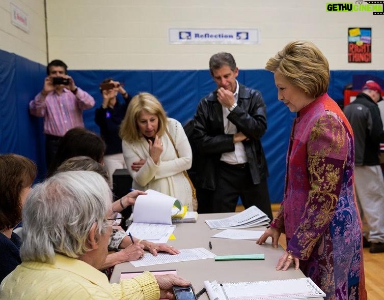 Hillary Clinton Instagram - Calling all Virginians! Today is your last chance to register to vote (without a provisional ballot) for next month's election. It's no exaggeration to say that the outcome will determine the future of reproductive freedom in your state. Get all the information you need at IWillVote.com, and spread the word. Photo: Associated Press