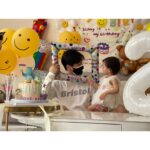 Him Law Instagram - 我個心肝兩歲喇！祝妳聰明伶俐，快高長大，要聽話，爸爸要工作，媽媽帶兩個孩子已經很辛苦了，我愛你們❤️❤️ @tavia_yeung