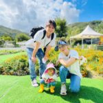 Him Law Instagram - 心心第一次學校旅行，她的笑容好比當日嘅太陽燦爛同溫暖☀️🌈 @tavia_yeung #成長紀錄