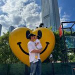 Him Law Instagram - 爸爸媽咪帶心心去搭船⛴⛴⛴ 開心簡單過一個週末☀️☀️ @tavia_yeung #心心問有無BabyShark架 #下次應該點答好呢 #食杯雪糕先